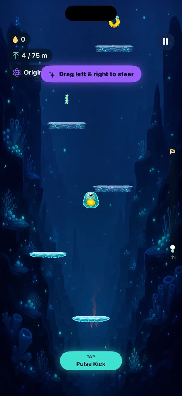 EvoLeap gameplay